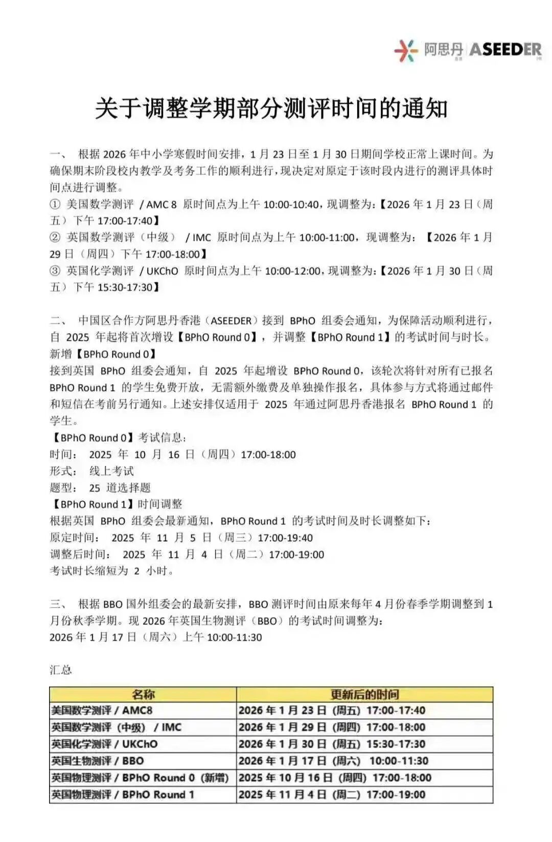 2026 UKCHO竞赛考试时间有变！考试重点、易失分点、考察趋势图谱查收
