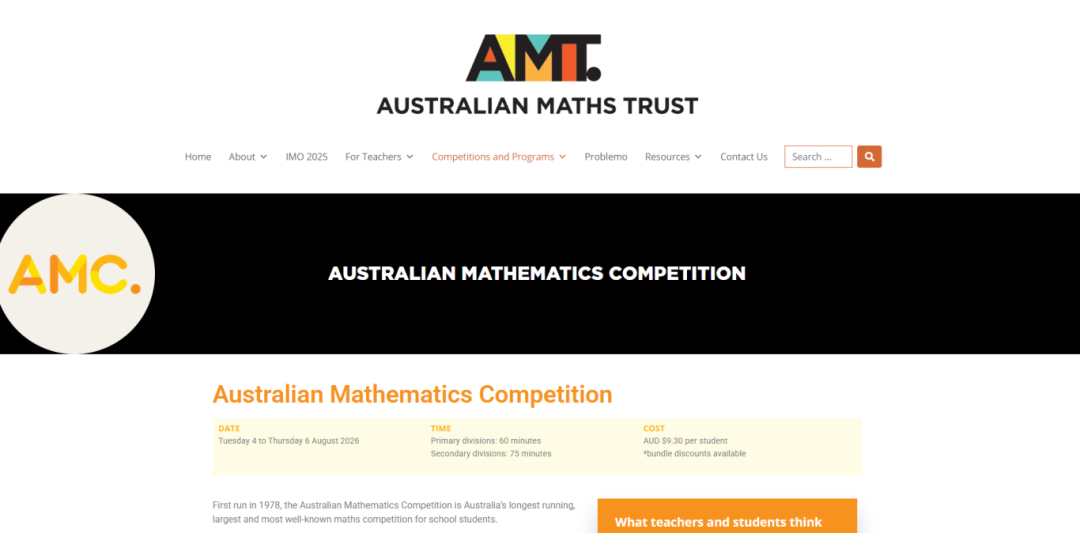 超适合小学生的 3 大数学竞赛！袋鼠 / 澳洲 AMC/AMC8 怎么选？帮你找准孩子适配赛事