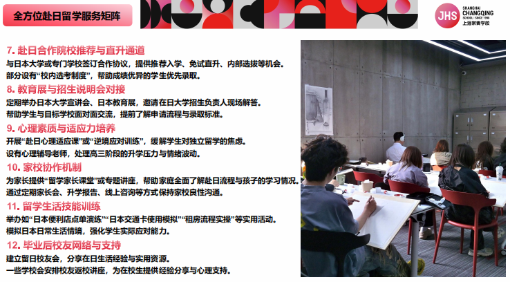 上海日本高中丨JHS上海常青学校日本留学-美术&音乐