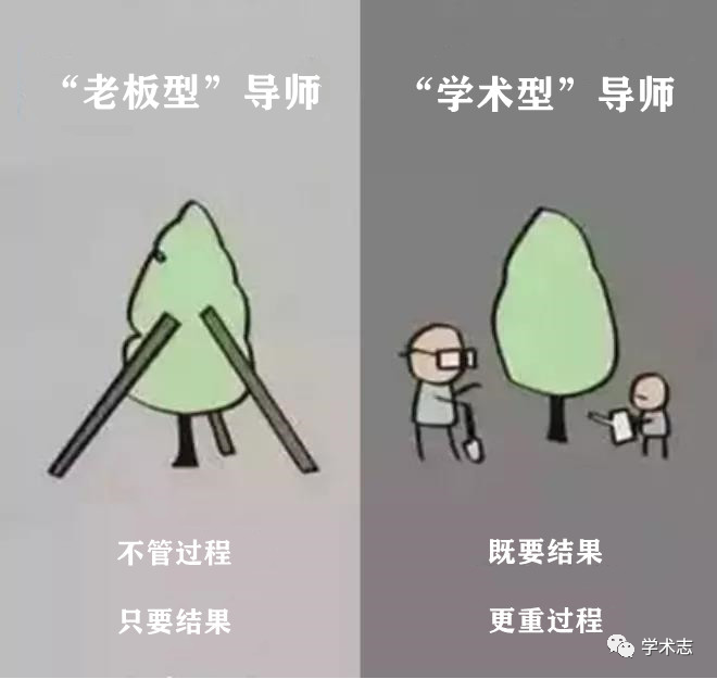 8张图告诉你：“老板型”导师和“学术型”导师的差别究竟有多大！