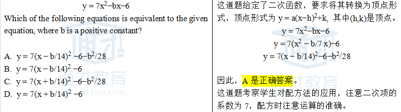 Ashley老师专栏|2025年8月SAT亚太区数学考试真题解析和备考启示