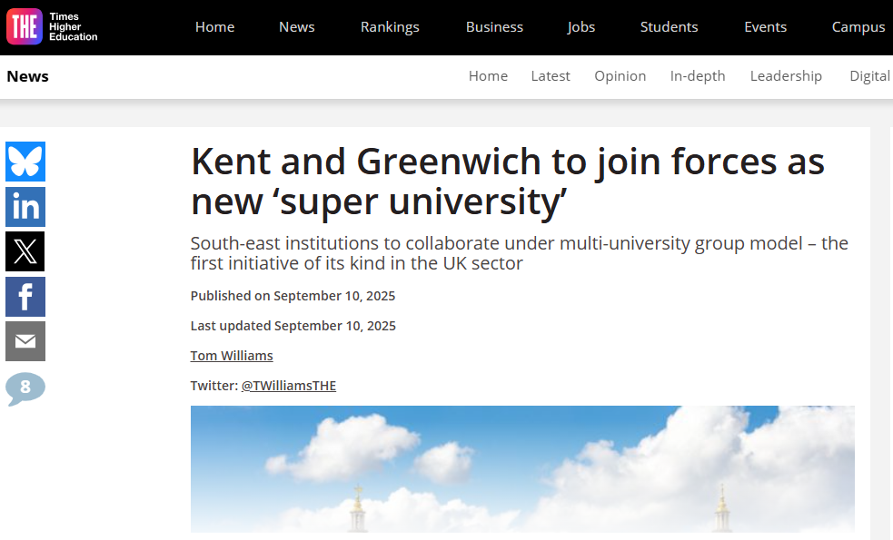 英国第一所 “超级大学” 即将诞生！2026年起由两所大学合并而成！连BBC都震惊了！