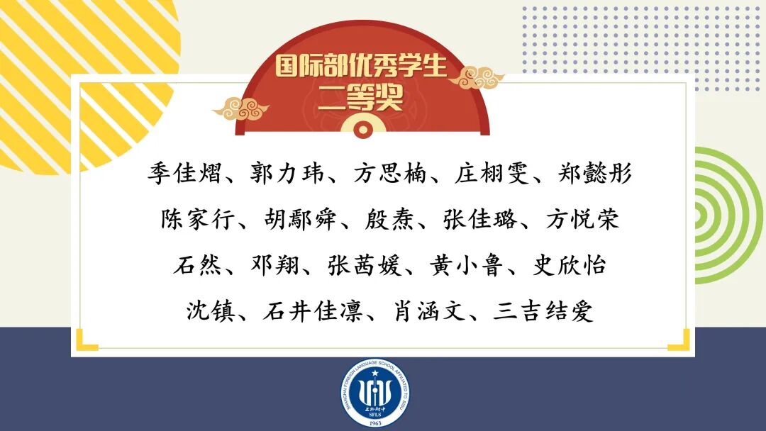 2025学年第一学期上外附中国际部开学典礼