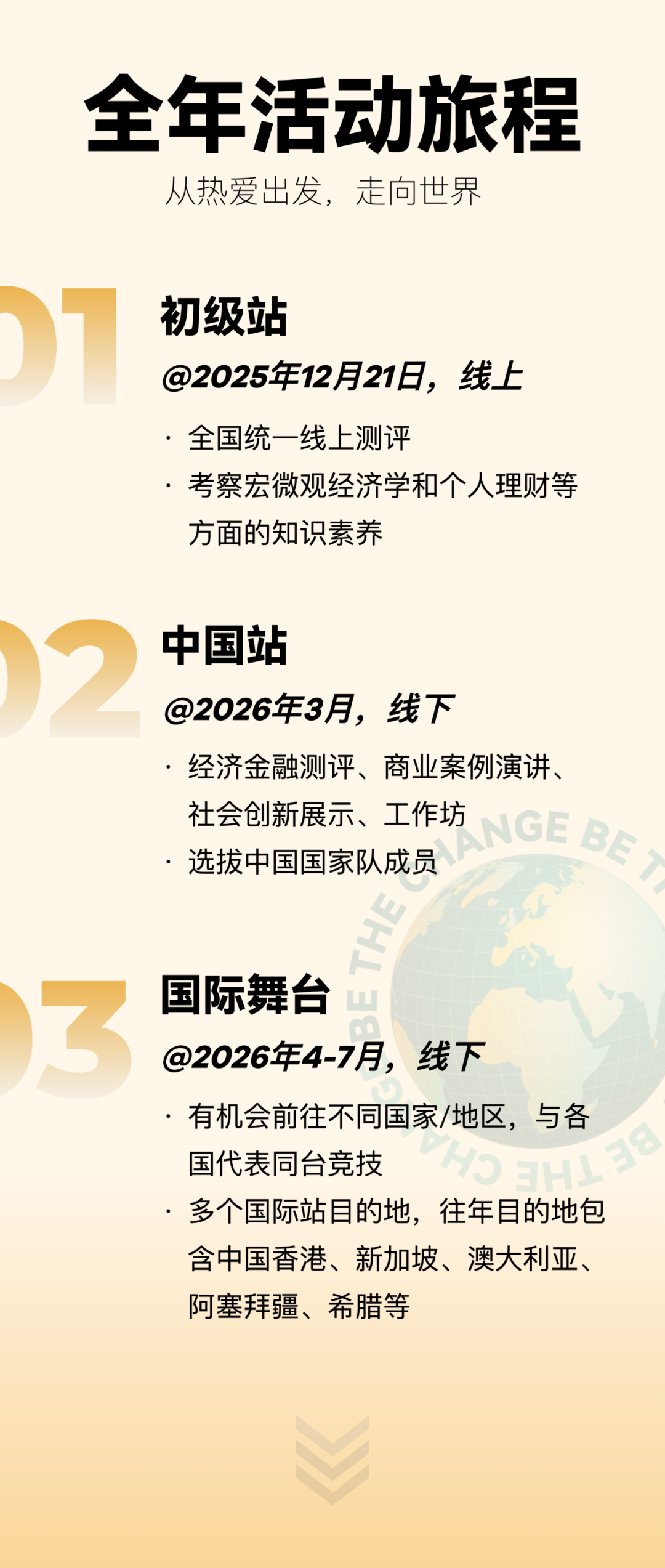 IEO China 2026报名启动｜国际经济学奥林匹克，点燃你的全球财经之旅！