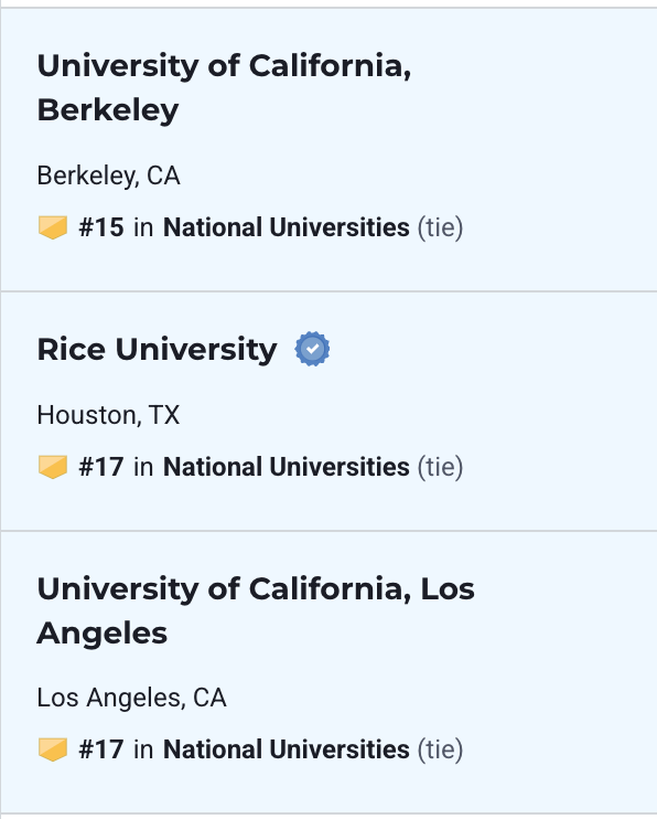 U.S.News发布2026年美国大学排名，部分大学排名大幅调整