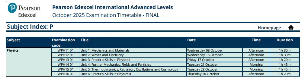 2025秋季 A-Level/IGCSE 考试安排来啦！含三大考局关键节点梳理