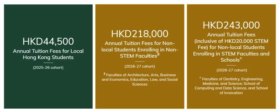 香港大学公布2026Fall本科申请时间线！学费又双叒暴涨？