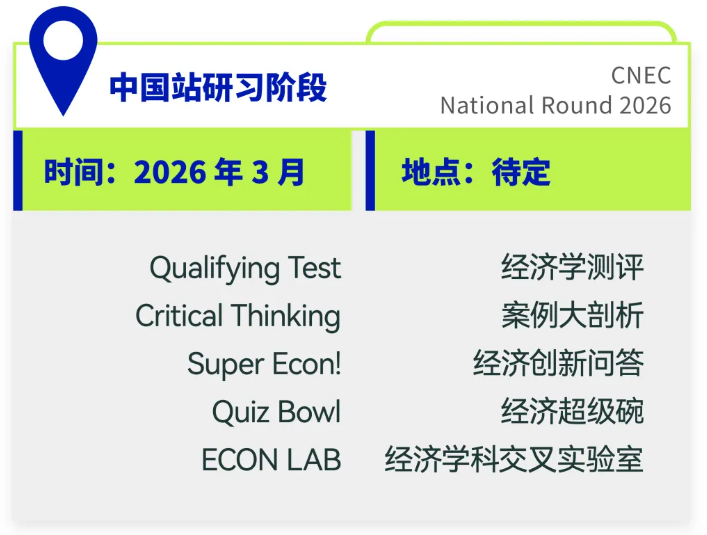 官宣 | NEC报名开启！2026 nec初级站竞赛时间确定！nec竞赛培训+组队安排