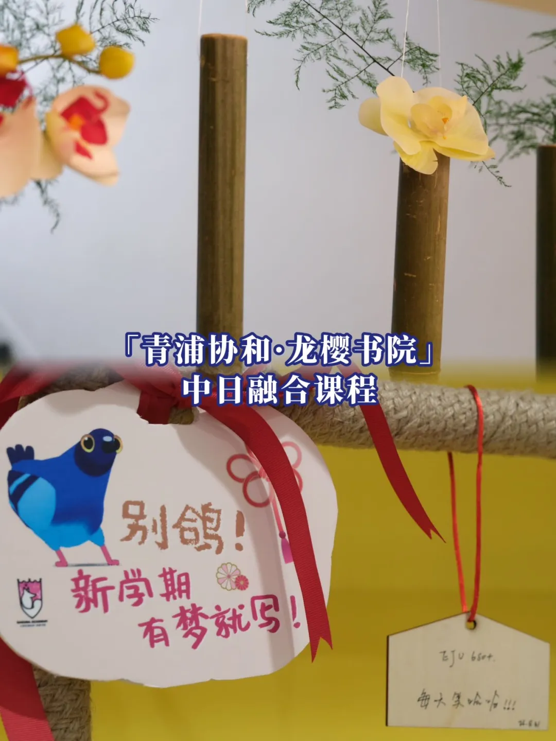 体验拉满！「青浦协和·龙樱书院」2026年春季入学开放日程全面升级！