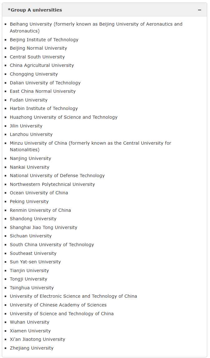英国留学 | 有必要吗？剑桥大学史上首次公开中国大学list！