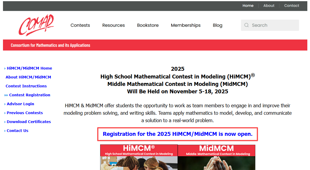 25-26年HIMCM数学建模赛报名开启！冲O奖需要怎样的学习强度？组队辅导一键安排！