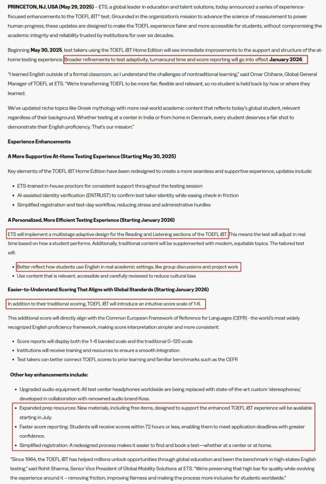 突发！剑桥大学官宣：2026年起，不再接受托福成绩！