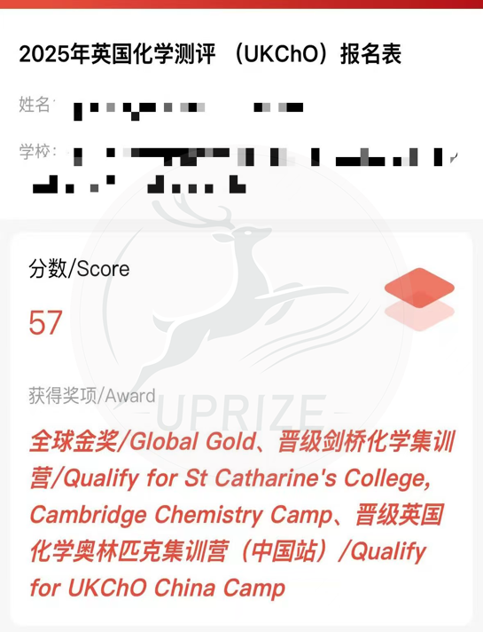 UKChO超金奖线28分！备考心得与技巧分享！