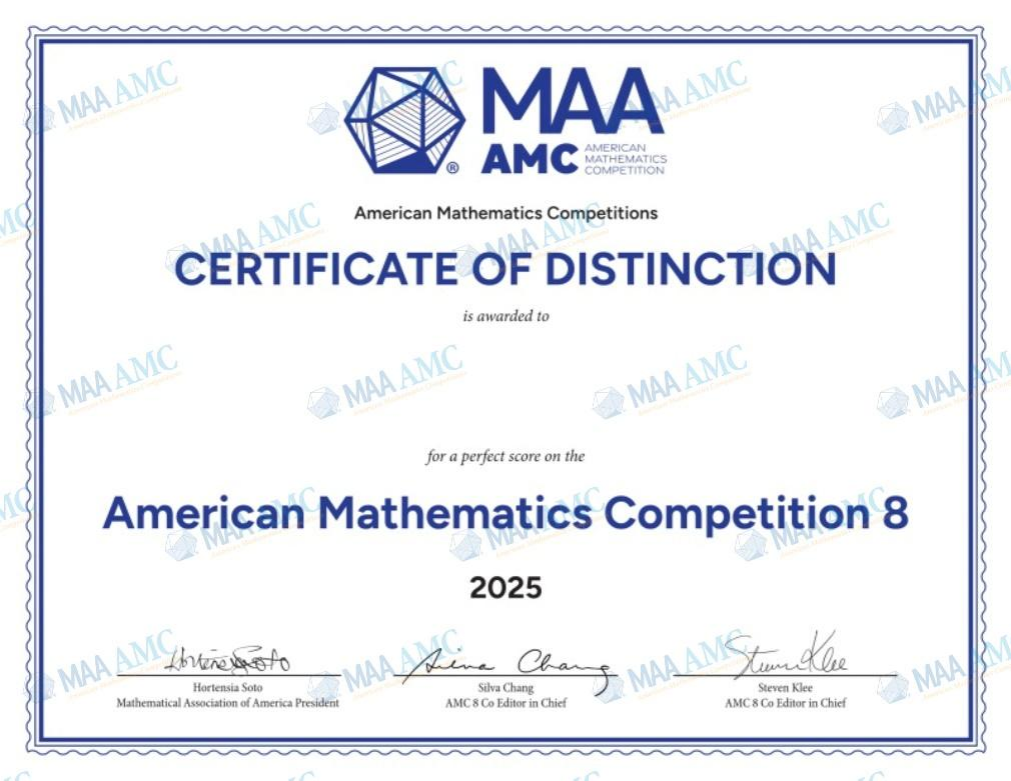 一张证书=藤校敲门砖！AMC数学竞赛奖项等级和证书曝光！