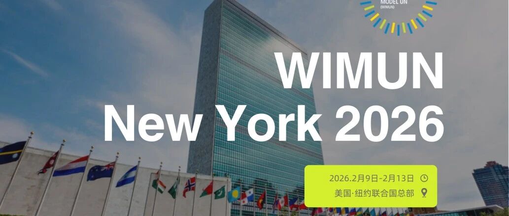WIMUN | 在联合国总部开模联是怎样的体验？