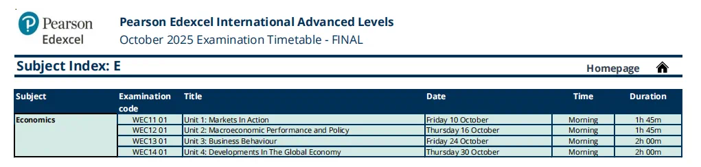 2025秋季 A-Level/IGCSE 考试安排来啦！含三大考局关键节点梳理