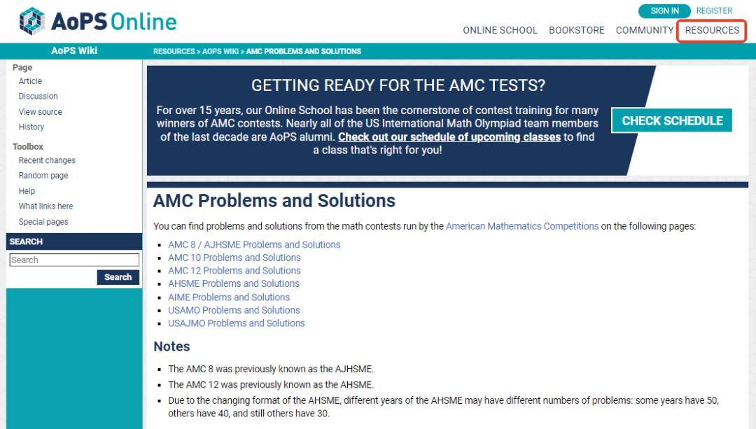 AMC 竞赛备考全攻略：竞赛网站 + 定制课程，从基础到冲奖一站式搞定！
