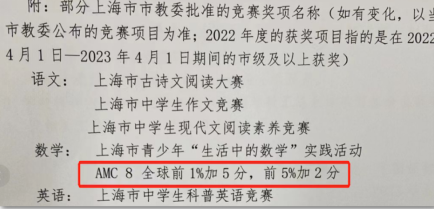 为什么推荐G5-G8的国际生都去参加AMC8？连北上广深各大学校都用AMC8成绩作为入学标准！