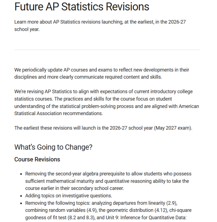 2026 年 AP 大考改革最新消息汇总｜考纲 & 考试形式更新