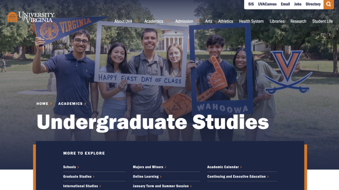弗吉尼亚大学：公立教育的经典范本