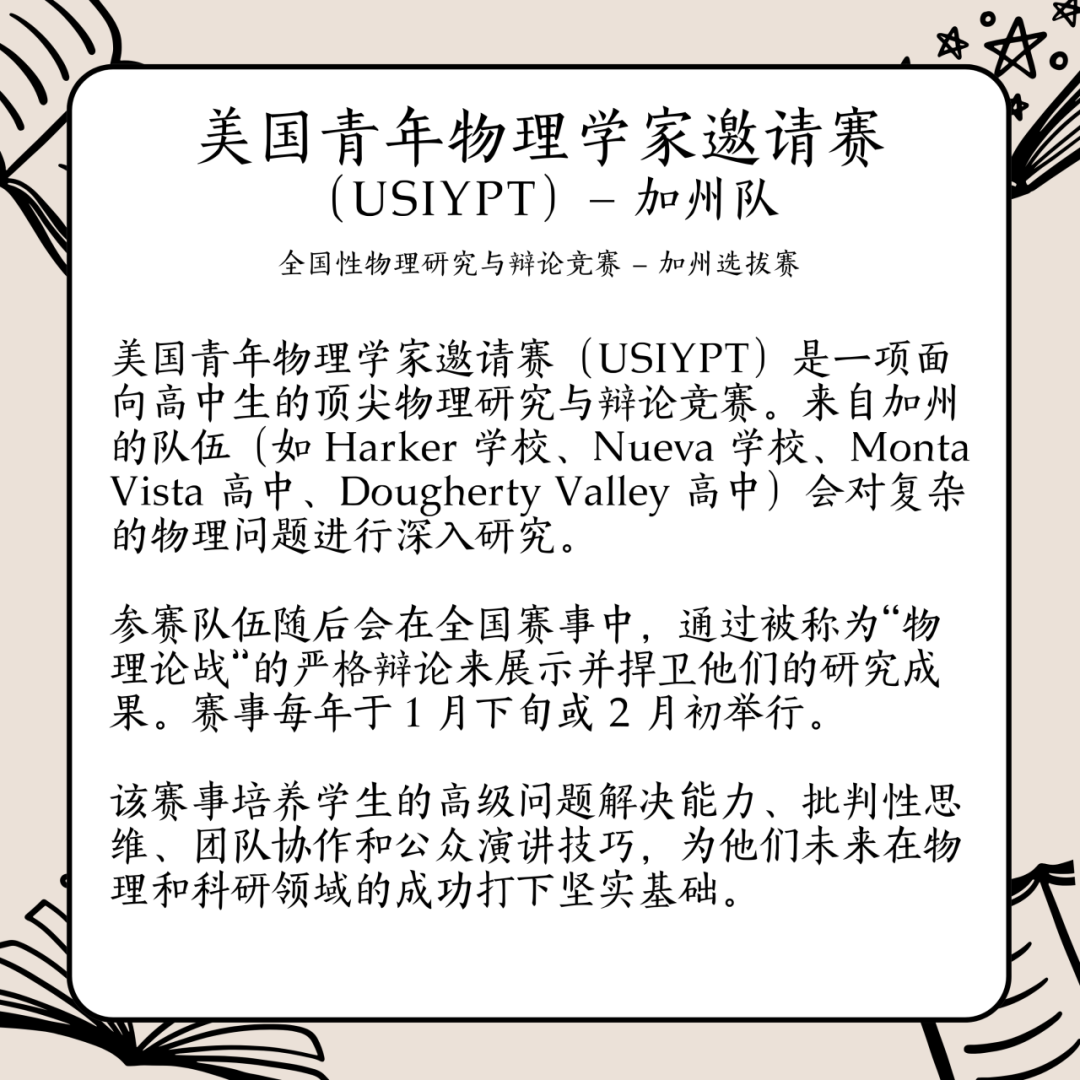 揭秘能进顶级名校的STEM竞赛（二）