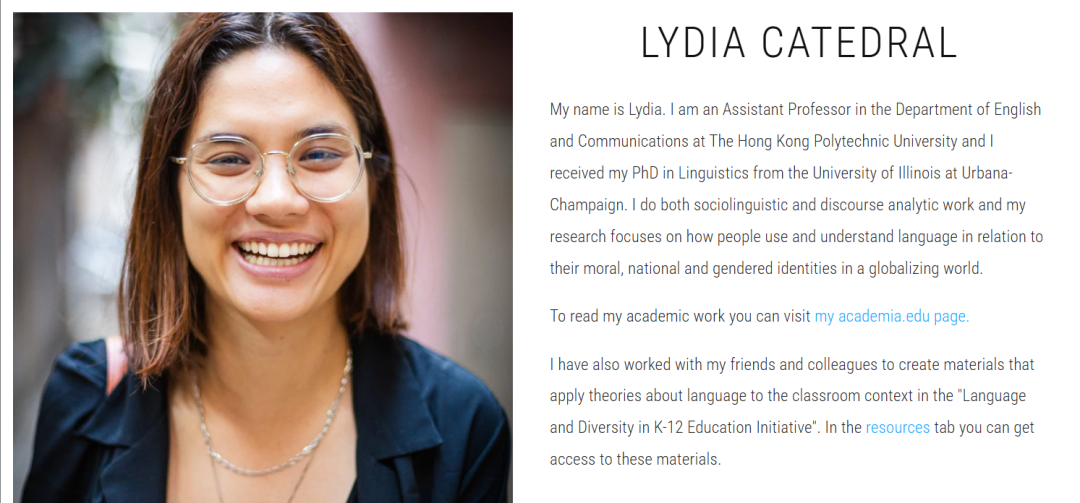 香港城市大学全奖博士项目（Prof. Lydia Catedral）