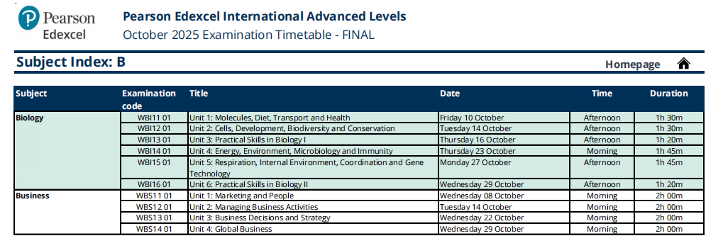 2025秋季 A-Level/IGCSE 考试安排来啦！含三大考局关键节点梳理