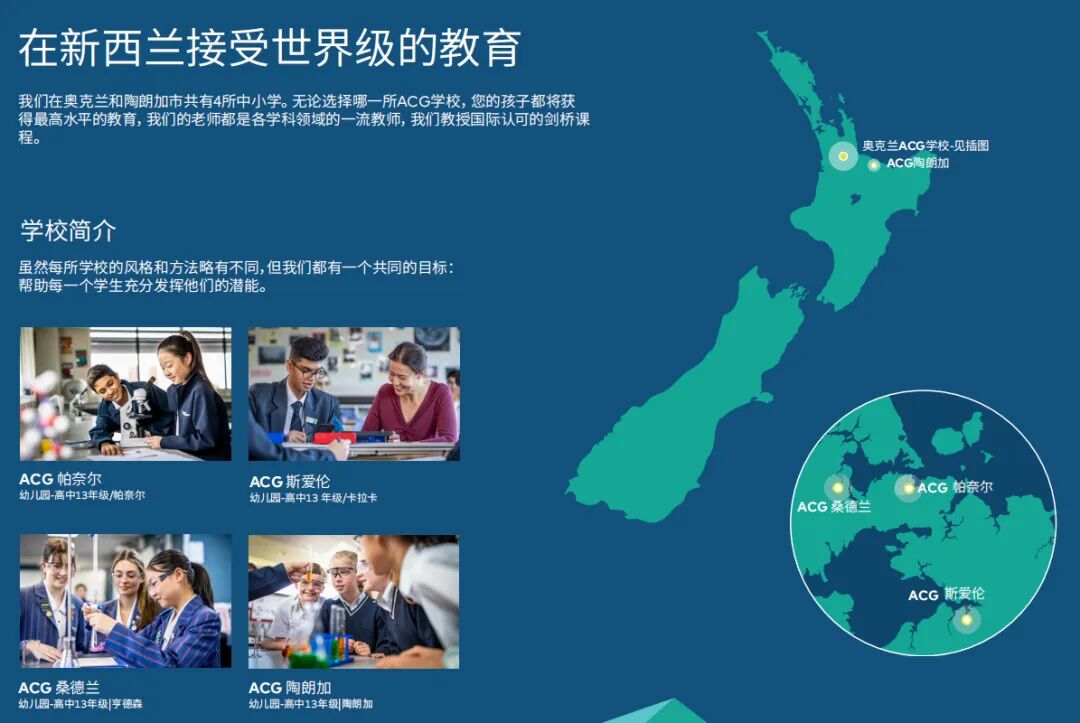 新西兰ACG Schools 帕奈尔校区详细介绍