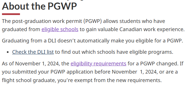 加拿大毕业生工签PGWP申请攻略！