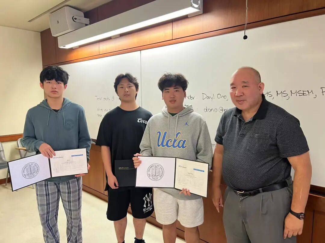 高中生勇闯UCLA，拿下学分！