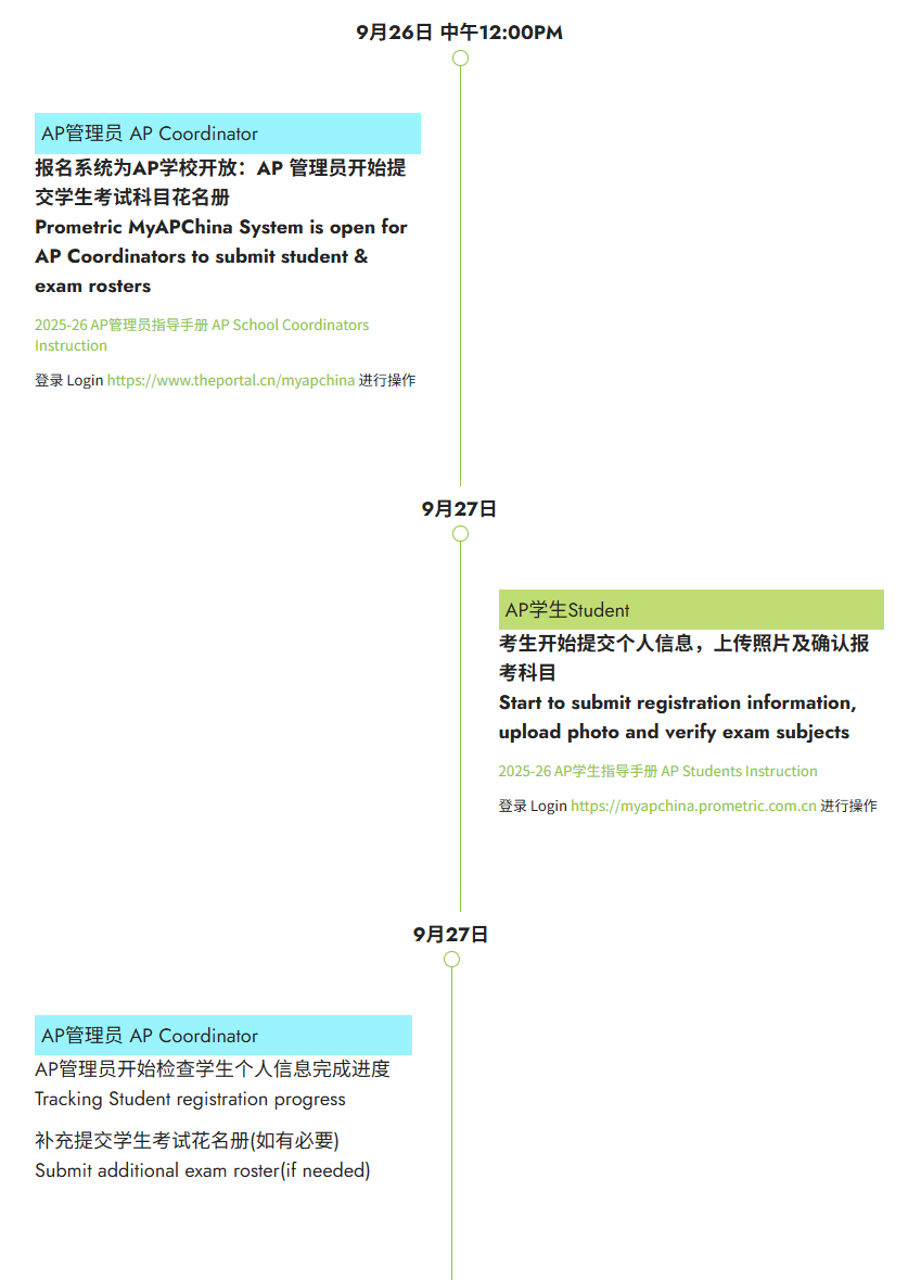2026年AP四大考区报名进度盘点，大陆新增社会考生报名！