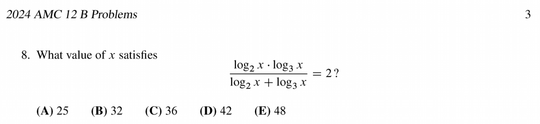 AMC 12|高分值题型解析代数函数攻克