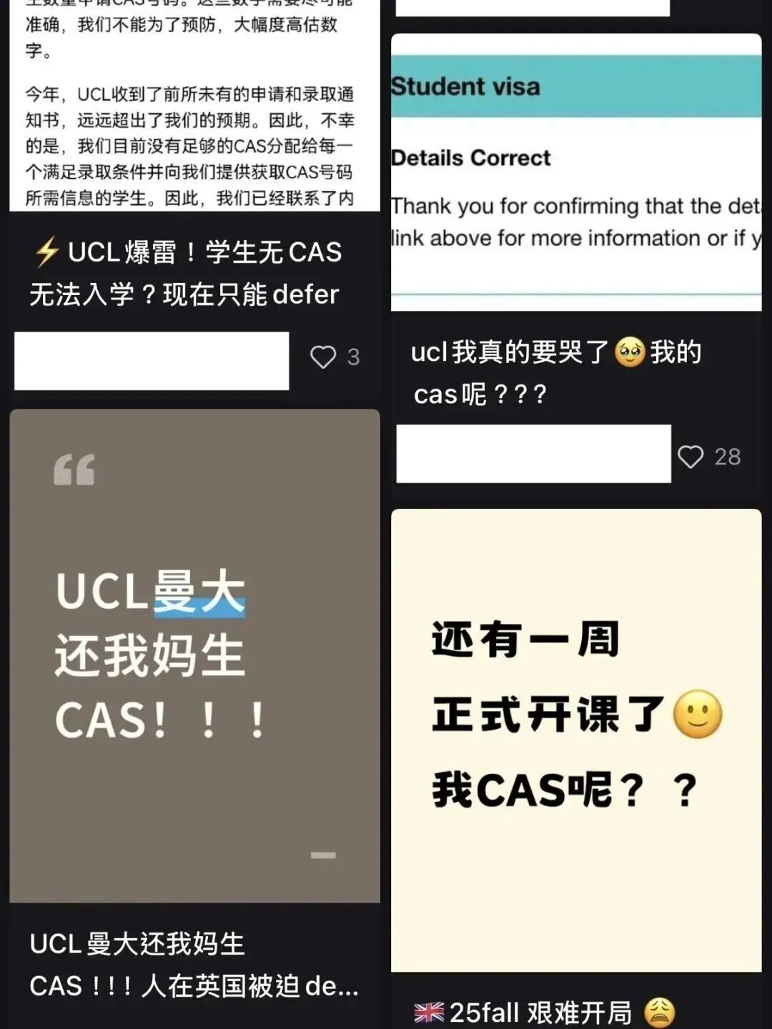 UCL招生出现重大过失，近200名新生无法入学！
