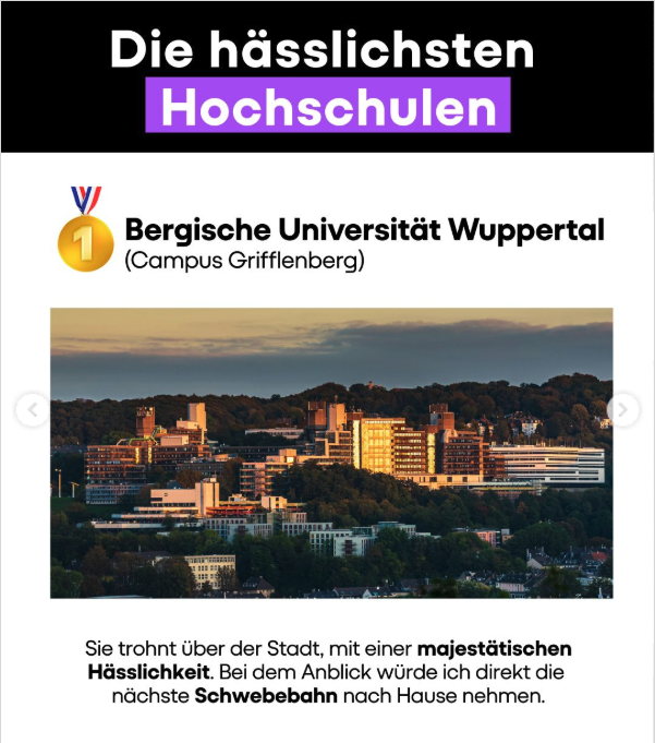 谁才是德国“最丑”大学？德国网友吵翻了天！