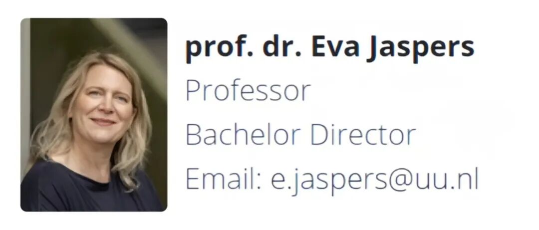 【全奖博士】荷兰乌得勒支大学顶尖PhD导师招生(Eva Jaspers教授) 【全奖博士】荷兰乌得勒支大学顶尖PhD导师招生(Eva Jaspers教授)