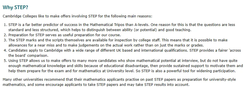 重要!2026年STEP考试时间公布!整体提前!剑桥更新STEP要求! 重要!2026年STEP考试时间公布!整体提前!剑桥更新STEP要求!