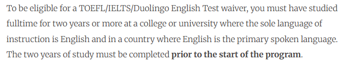中外合办学生的福音！这些美国硕士项目，居然全都免托福！