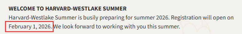 美国顶尖私校2026年夏校申请开放时间整理 美国顶尖私校2026年夏校申请开放时间整理