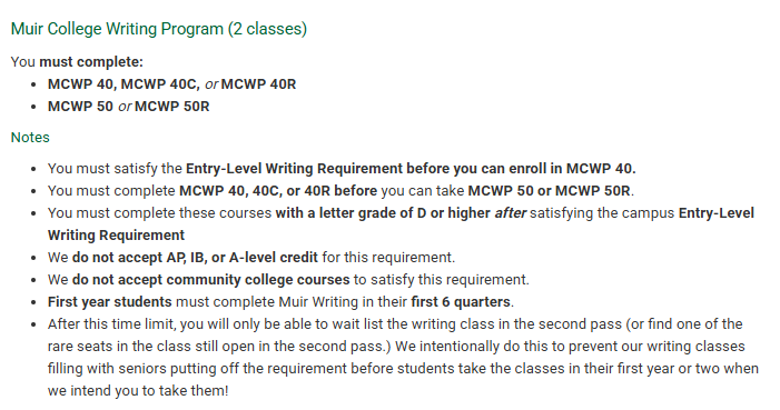 UCSD选学院终极指南 | 一篇看懂八大学院GE要求，找到最适合你的那一所！