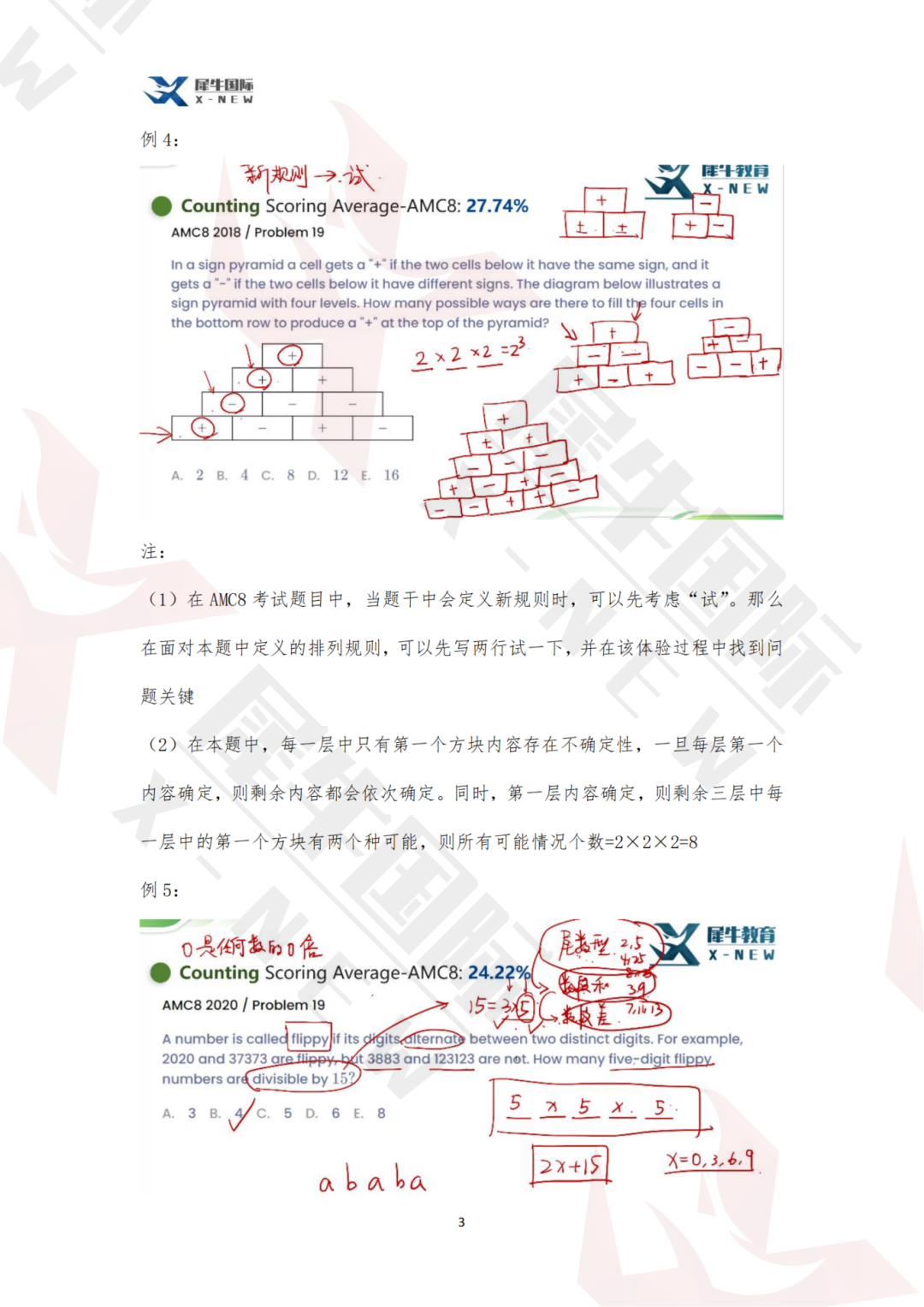 【超全整理】AMC8数学竞赛考前突击强化知识点总结！附AMC8数学竞赛培训课程安排