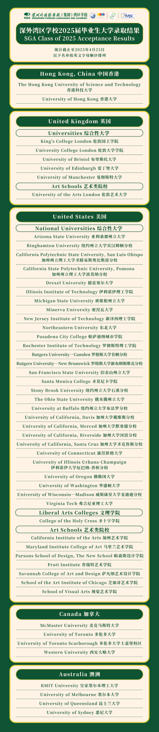 深外湾区SGA招生启动！面向全球招生，不限户籍国籍，人气超高！