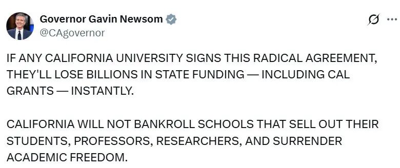 突发！特朗普施压9所美国大学：国际生不许超15%，必审标化！加州州长和MIT怒怼
