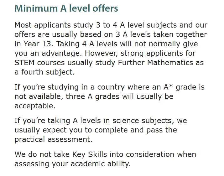 牛剑G5 ALevel选课攻略：4门真比3门更易录取？官方政策解读