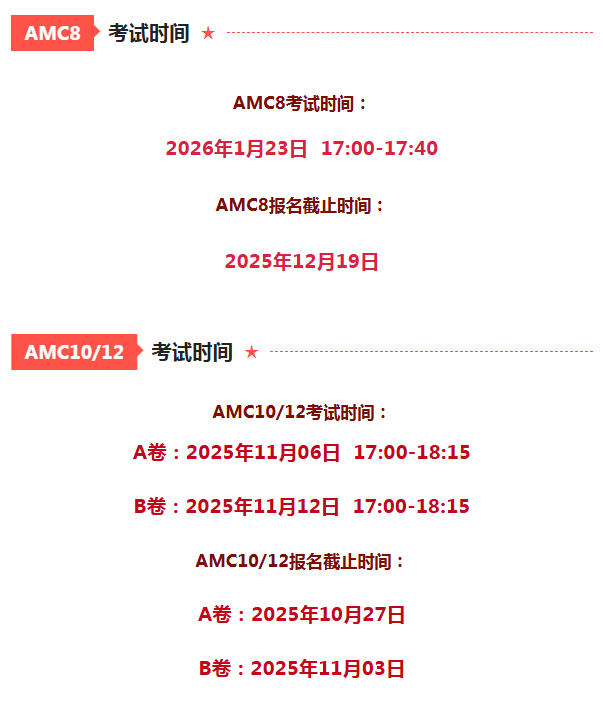 【必读】关于AMC的常见问题答疑