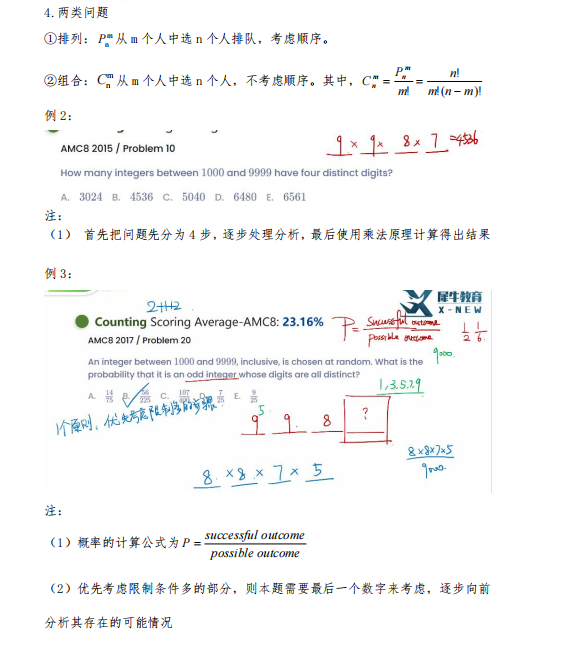 AMC8竞赛考前突击强化知识点汇总 2026AMC8竞赛必刷