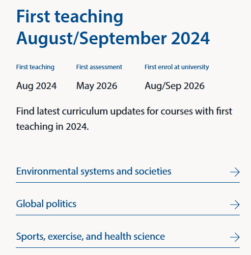 2026 IB大考时间/考试安排,考纲新变来啦! 2026 IB大考时间/考试安排,考纲新变来啦!