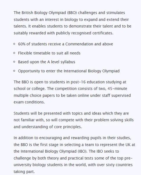 BBO 难度碾压 IG 生物?备赛时间提前3个月,学生该如何应对? BBO 难度碾压 IG 生物?备赛时间提前3个月,学生该如何应对?