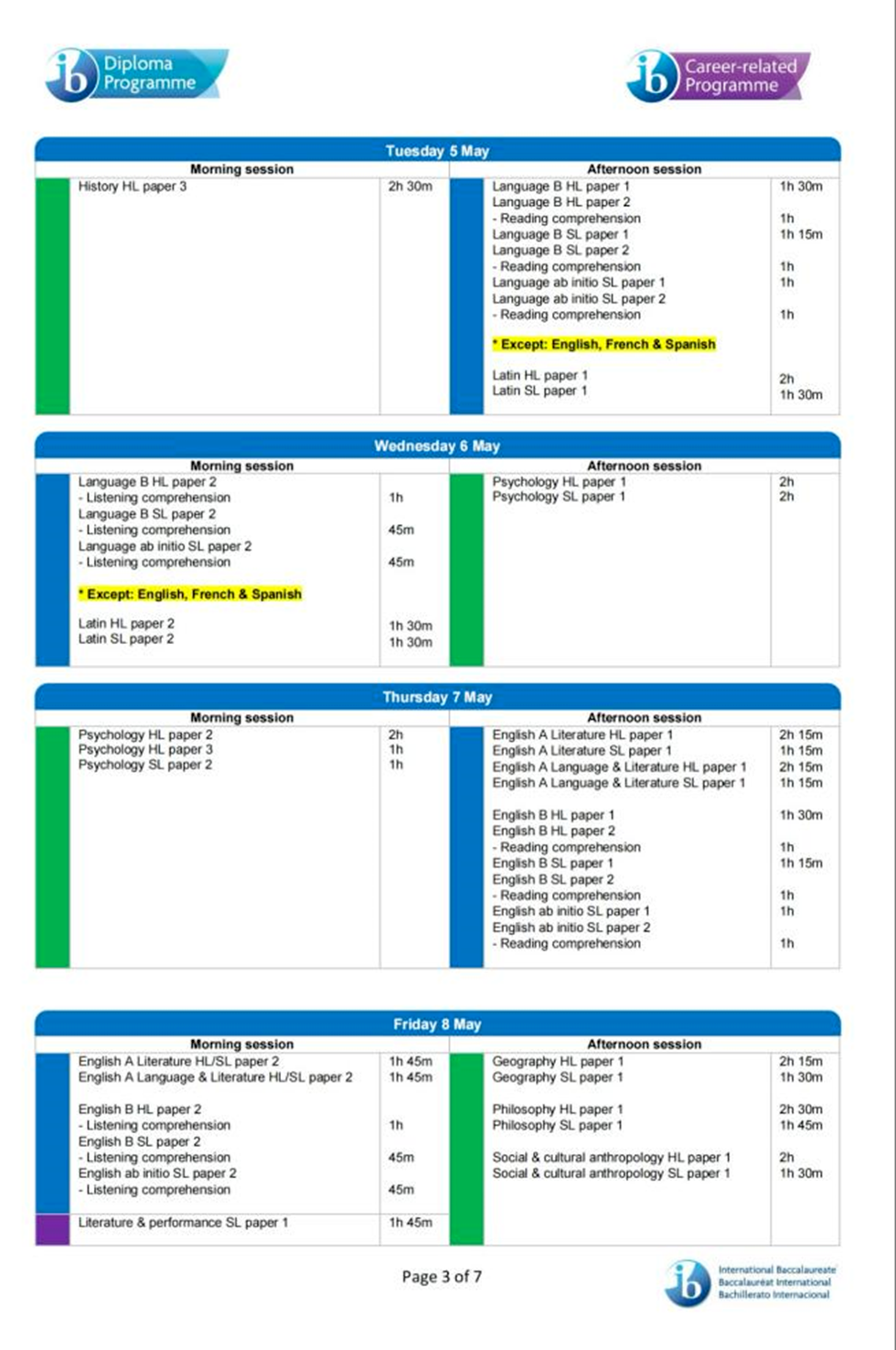 26年IB大考时间+最新考纲变化公布!机构IB课程培训带你冲7分 26年IB大考时间+最新考纲变化公布!机构IB课程培训带你冲7分
