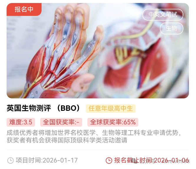 BBO备考全攻略——难度解析与致胜优势 附圣诞冲刺班