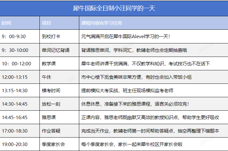 南京ALevel脱产全日制辅导-1v1个性化规划服务